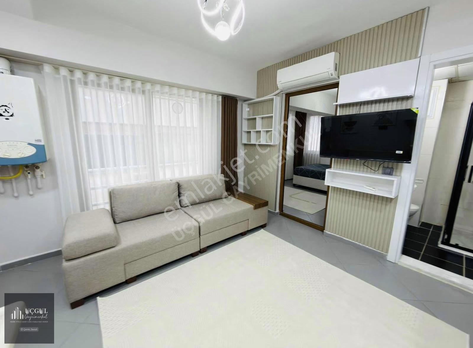 Yunus Emre Mahallesin De Kiralık 1+1 Sıfır Eşyalı Apart - Görsel 13