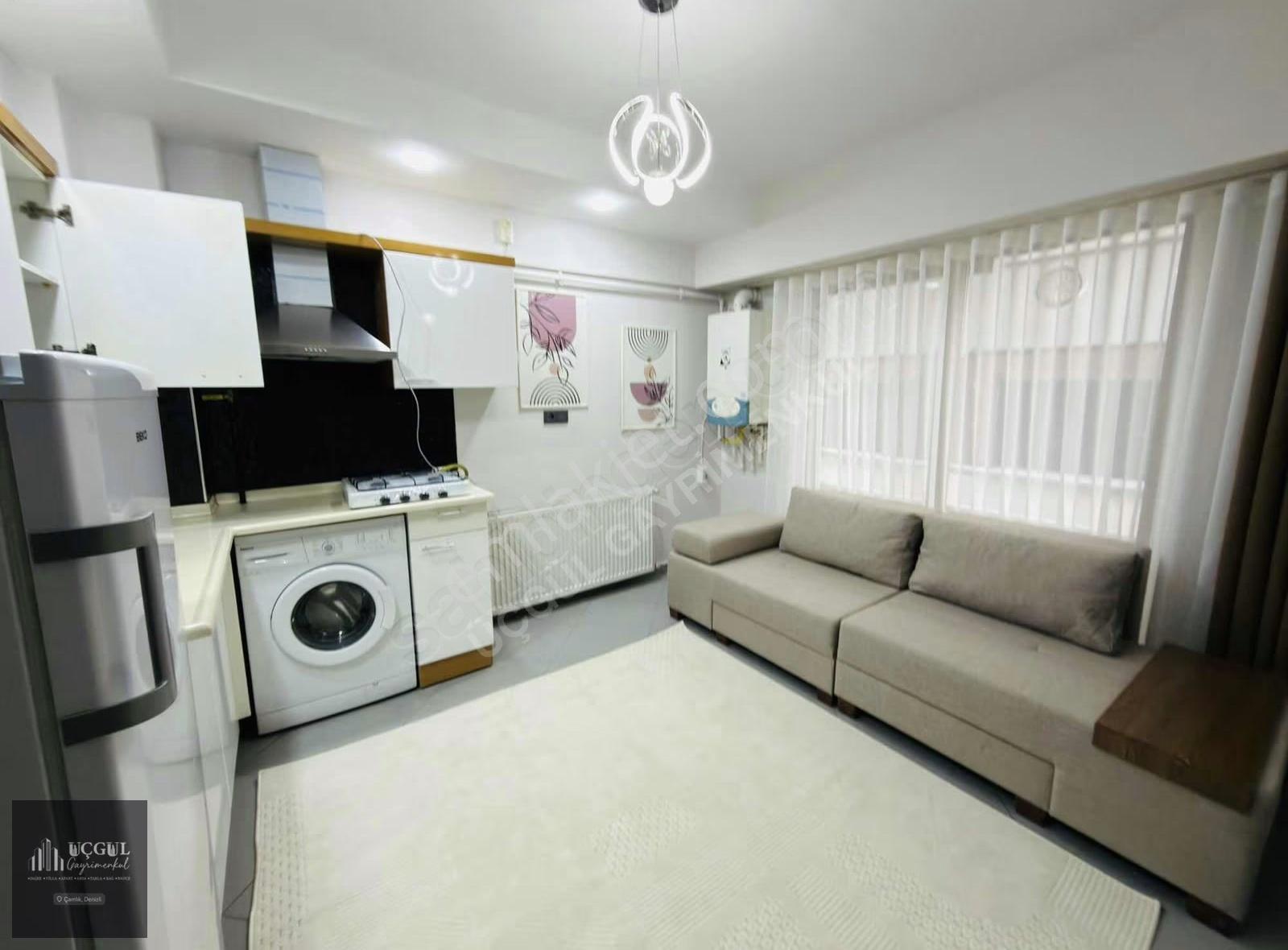 Yunus Emre Mahallesin De Kiralık 1+1 Sıfır Eşyalı Apart - Görsel 4