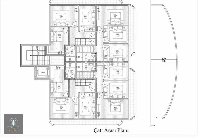 Turanlar Gruptan Fethiye Adnan Menderes Blv. Üzeri 140m2 Ofis - Görsel 4