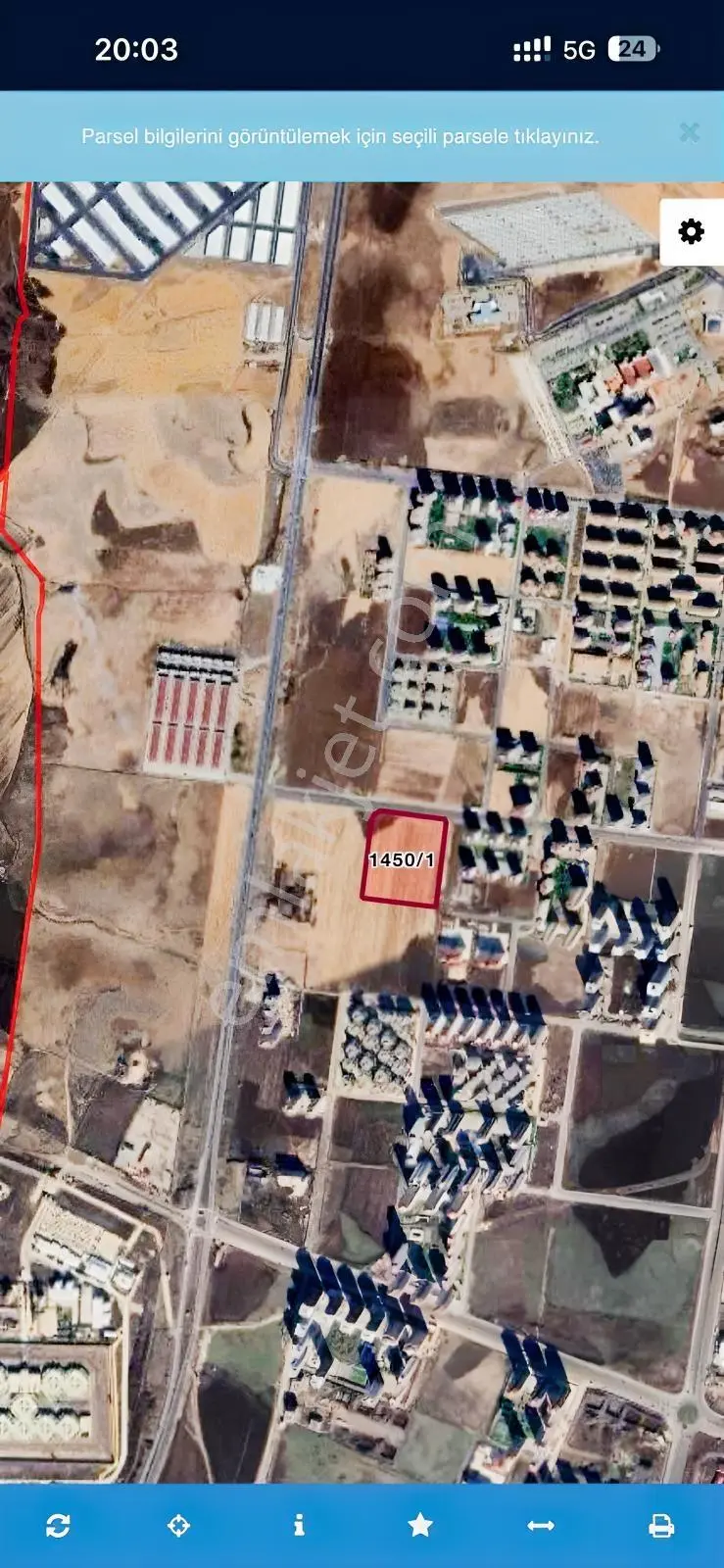 1450-1 Talaytepe Konut İmarlı Arsa