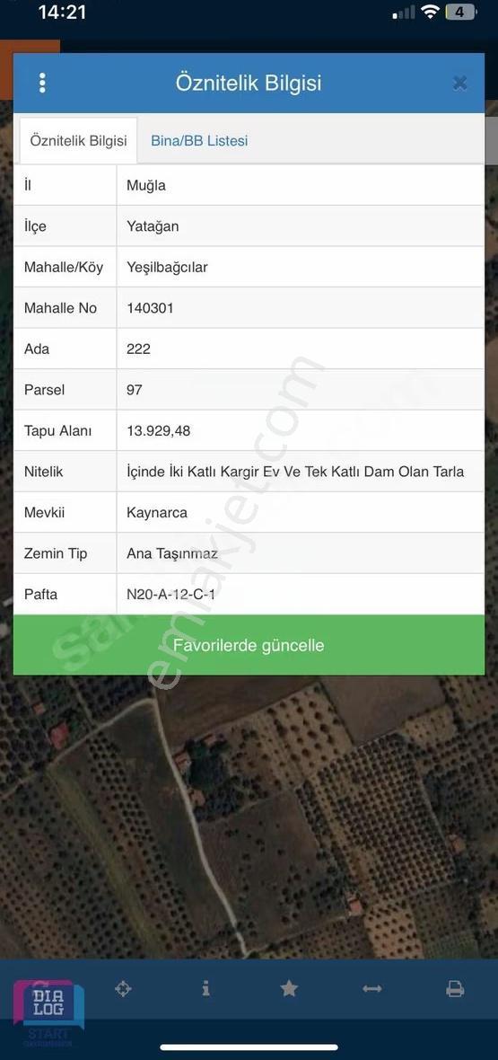 Fırsat!! Hem Ev Hem De Tarla 14 Dönüm Muğla Yatağan'da - Görsel 3
