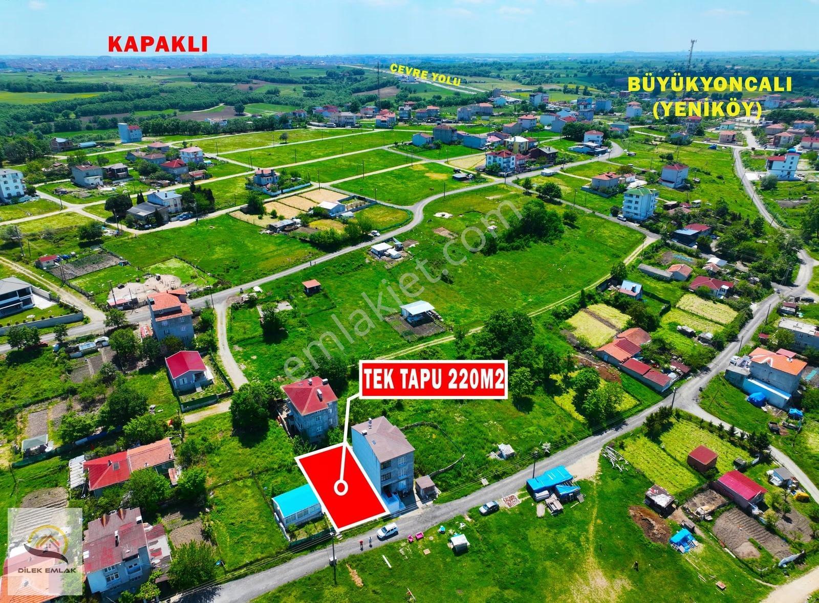 Saray Büyükyoncalı'da Yerleşim İçi 3 Kat İmarlı 220 Metre Arsa.. - Görsel 2