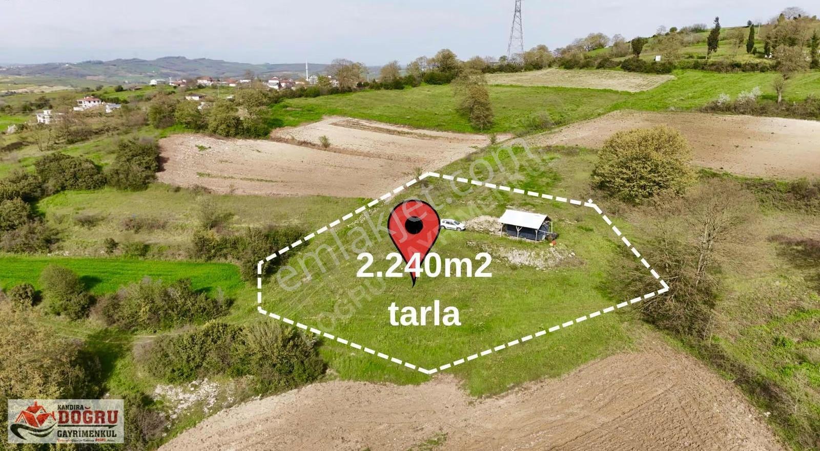 Sabırlı Köyünde 2240m2 İçerisinde Konteyner Bulunan Tarla