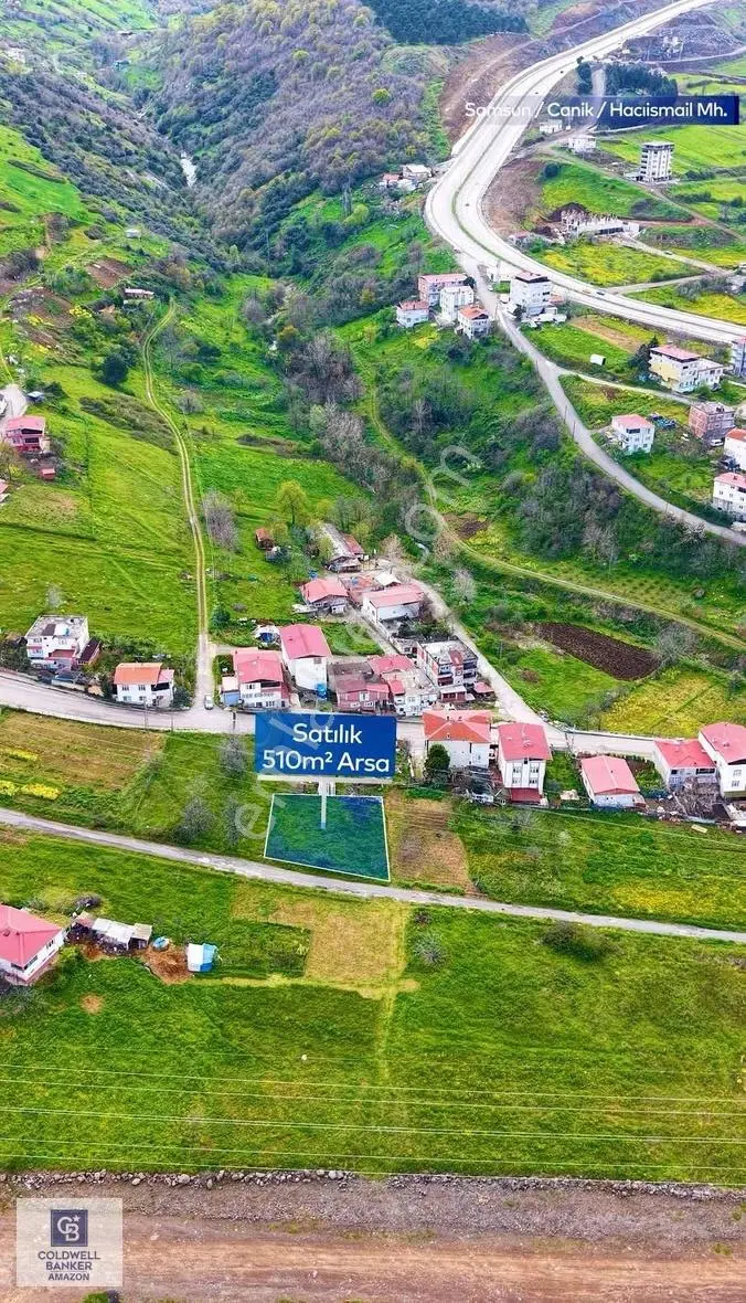 Cb. Amazondan Samsun Canik Satılık Arsa 6 Kat İmarlı Köşe Parsel - Görsel 2