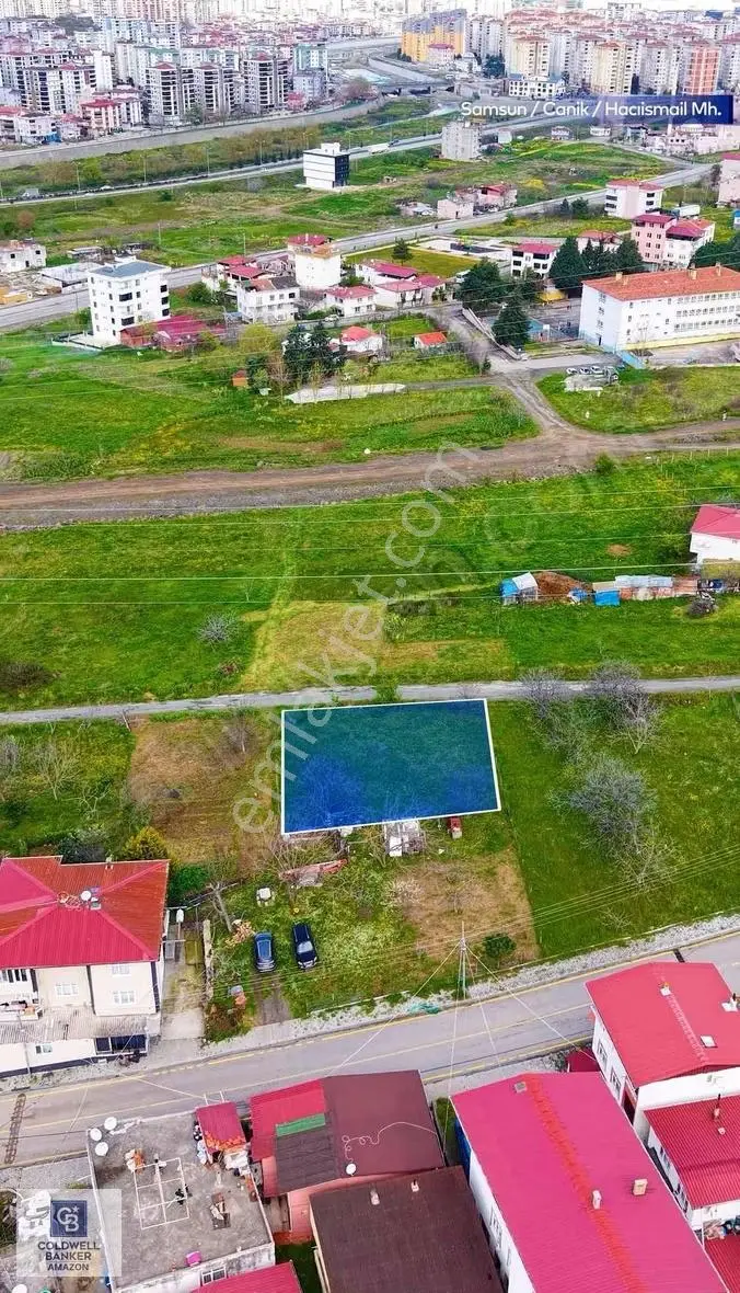 Cb. Amazondan Samsun Canik Satılık Arsa 6 Kat İmarlı Köşe Parsel - Görsel 4
