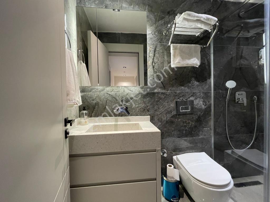Bodrum Bitez Asarlık Özel Plajlı 2+1 Eşyalı Lux Rezidans - Görsel 23