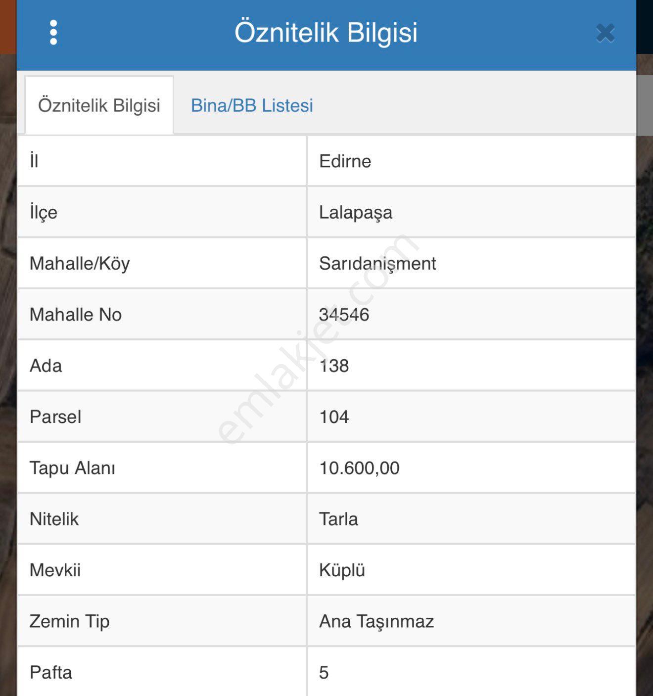 Edirne Lalapaşa Sarıdanişment Köyü Satılık Ana Yola Yakın Arazi