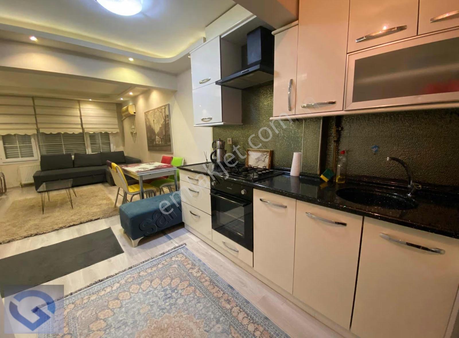 Karşıyaka Sahile Yürüme Mesafesinde Eşyalı 1+1 Kiralık Daire - Görsel 12