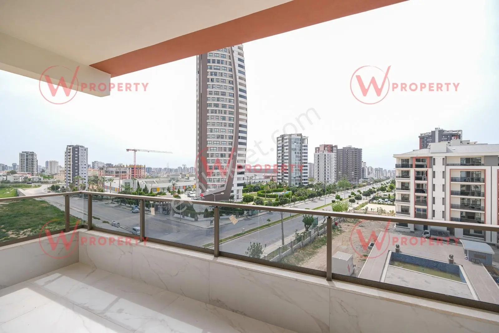 W Propert'den Yatay Mimari Proje De Deniz Manzaralı 3+1