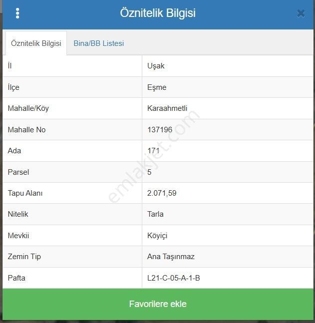 Eşme Karaahmetlide Yola Sıfır 2072 M² Yatırımlık Tarla - Görsel 3