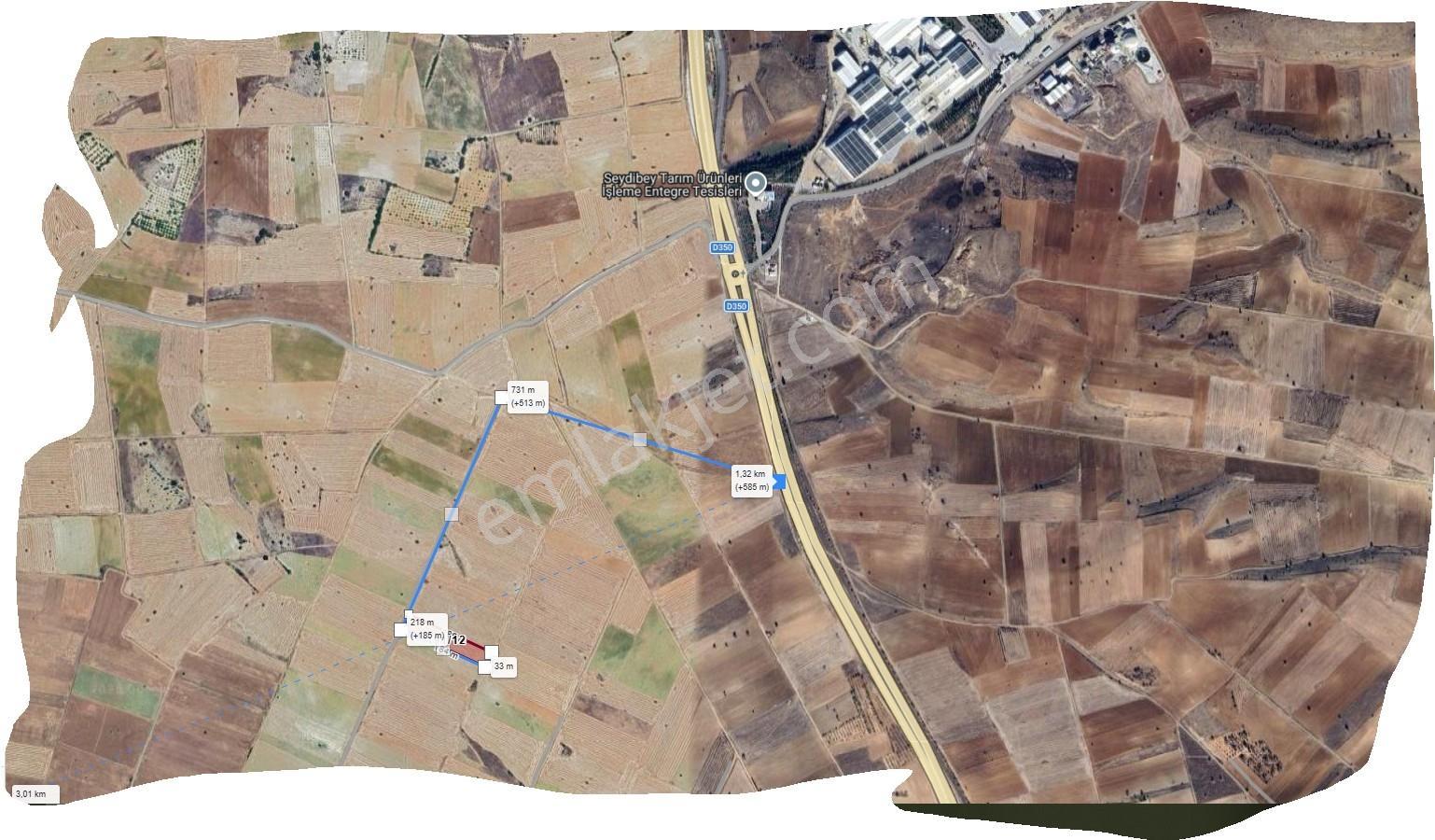 Özpınar,dan Kavak Cips Fabrikasına 1.5 Km Mesafede 6054 M2 Tarla - Görsel 2