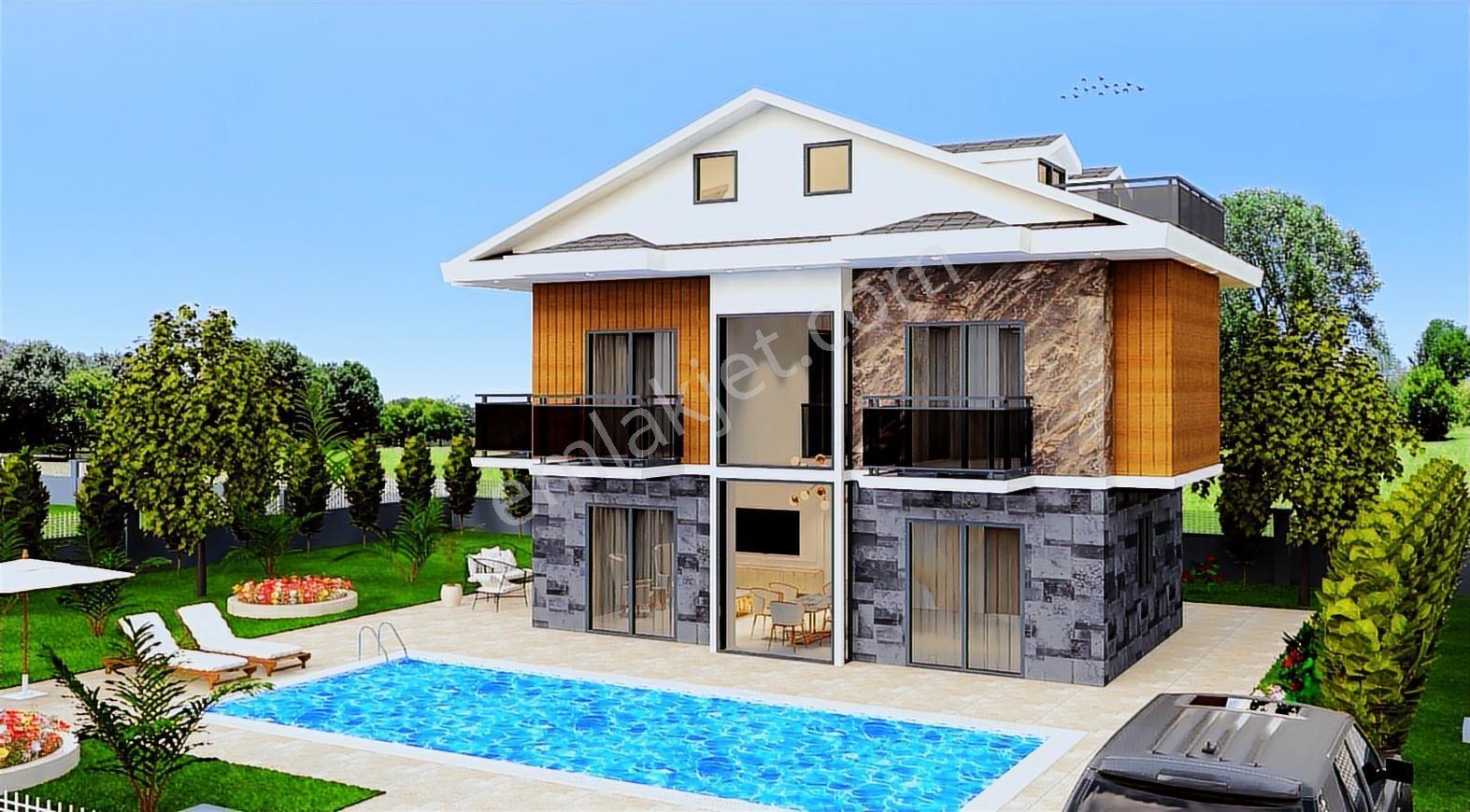 Fethiye Çalış Ta Satılık Tam Müstakil Havuzlu Villa - Görsel 2