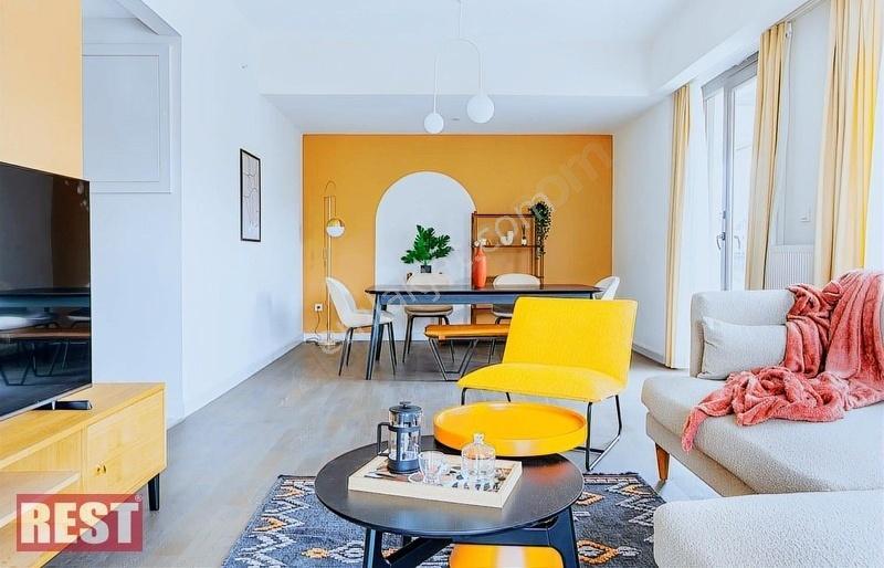 Sur Yapı Rezidans Da Sıfır Tasarım Eşyalı Balkonlu Kiralık Daire - Görsel 13