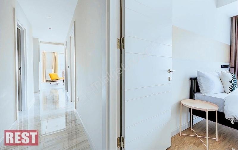 Sur Yapı Rezidans Da Sıfır Tasarım Eşyalı Balkonlu Kiralık Daire - Görsel 27