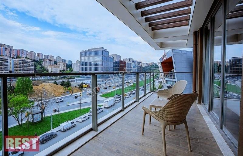 Sur Yapı Rezidans Da Sıfır Tasarım Eşyalı Balkonlu Kiralık Daire - Görsel 17