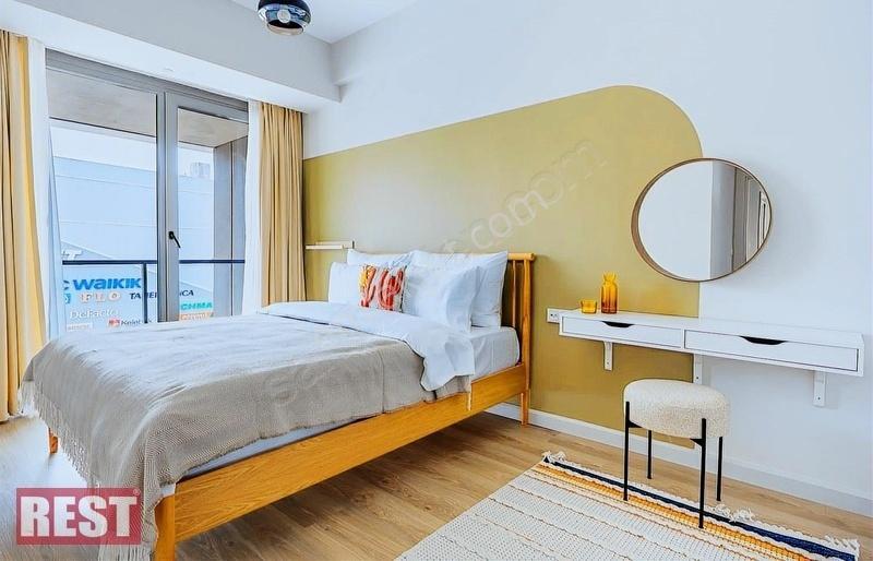 Sur Yapı Rezidans Da Sıfır Tasarım Eşyalı Balkonlu Kiralık Daire - Görsel 7