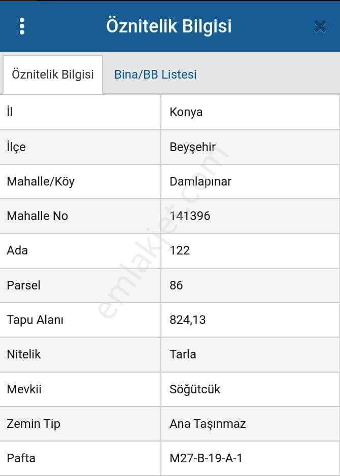 Konya /beyşehir/damlapınar Mh Müstakil Sahibinden Tarla/bahçe - Görsel 3