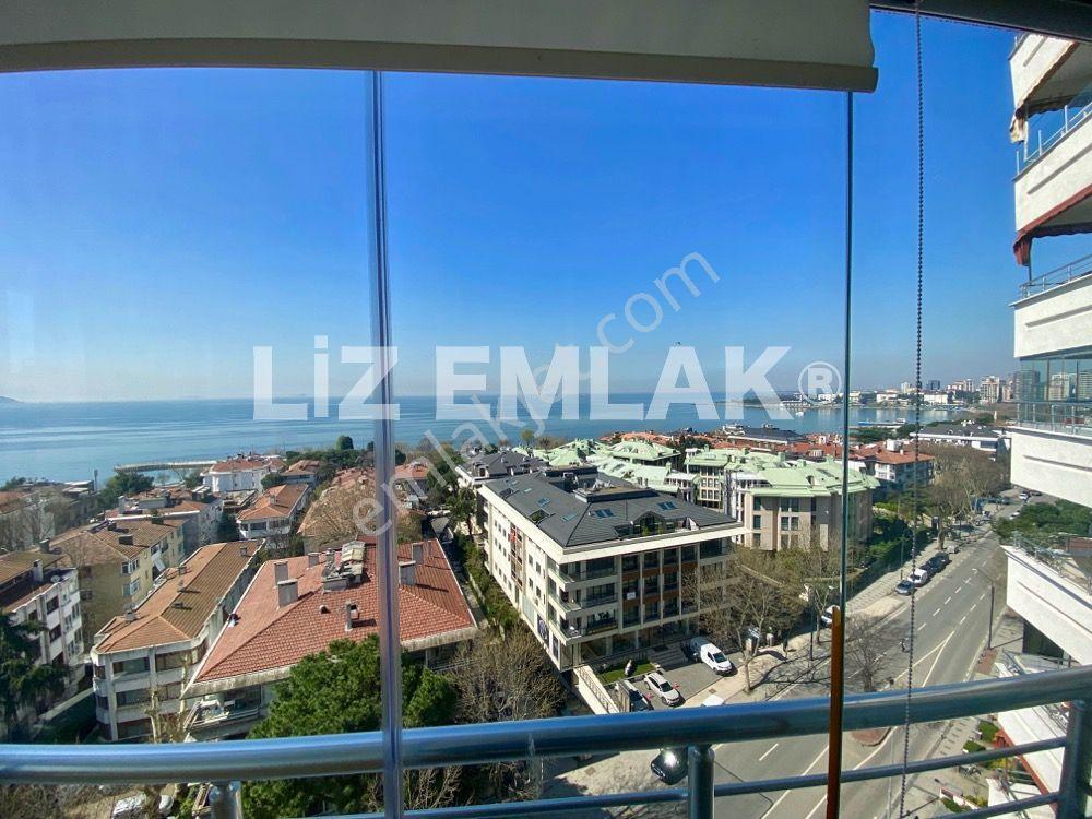 Kadıköy Göztepe Sahilde Deniz Manzaralı 225m2. 4+1 Kiralık Daire - Görsel 20