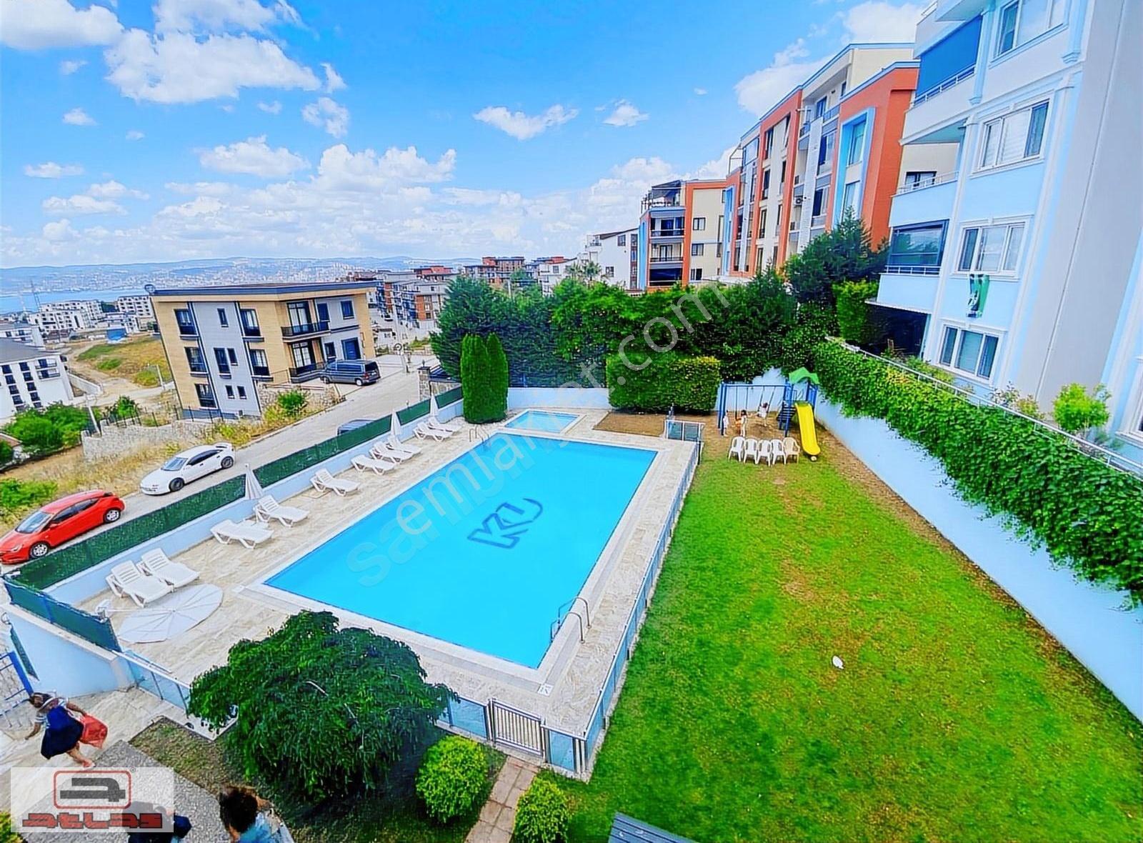 Atlas Emlak Kiralık Lüks Eşyalı 3+1 Havuz Ve Deniz Manzaralı - Görsel 3