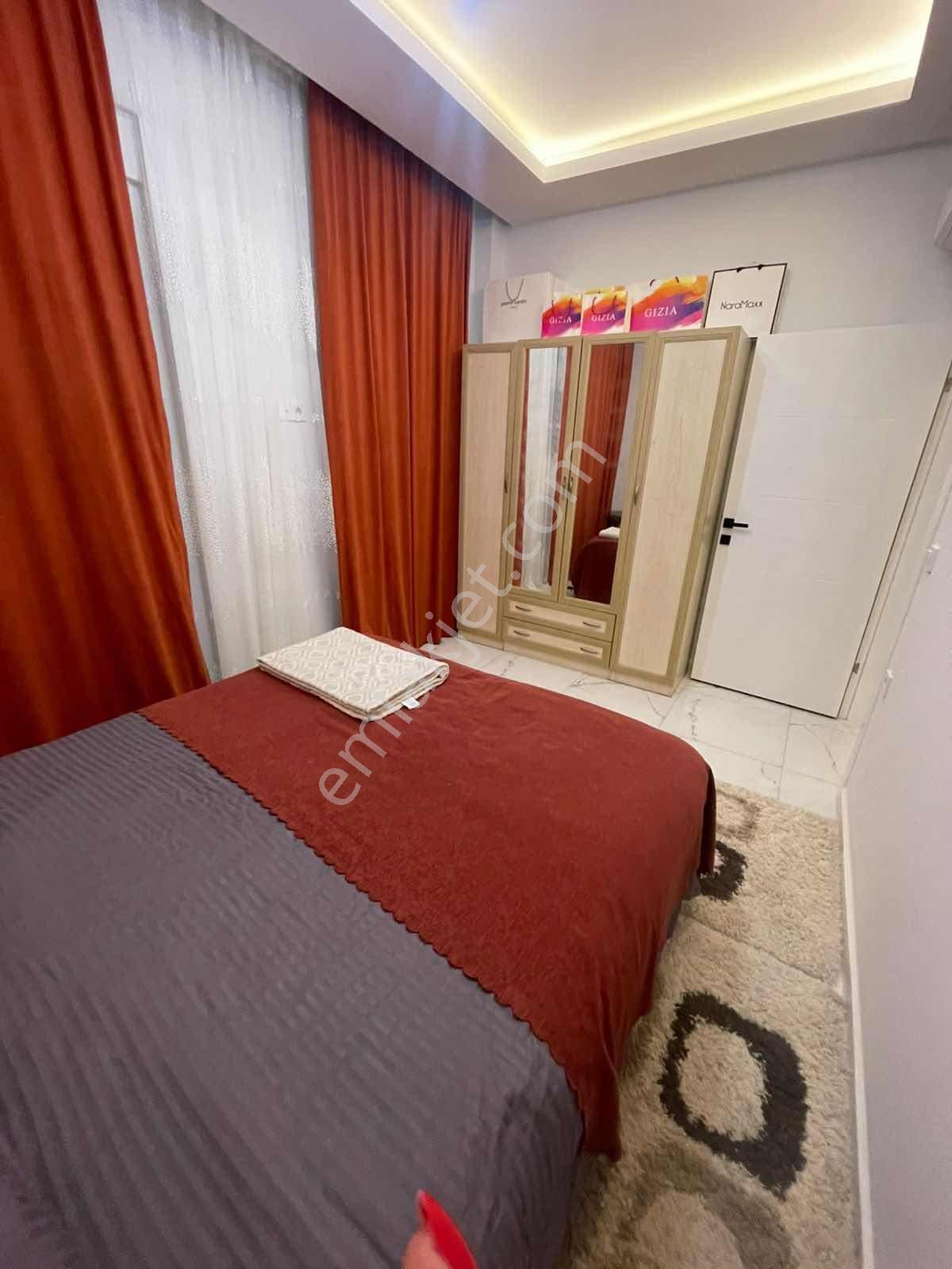 Alanya Kargıcak Satılık 1+1 Deniz Manzaralı Full Eşyalı Daire! - Görsel 7