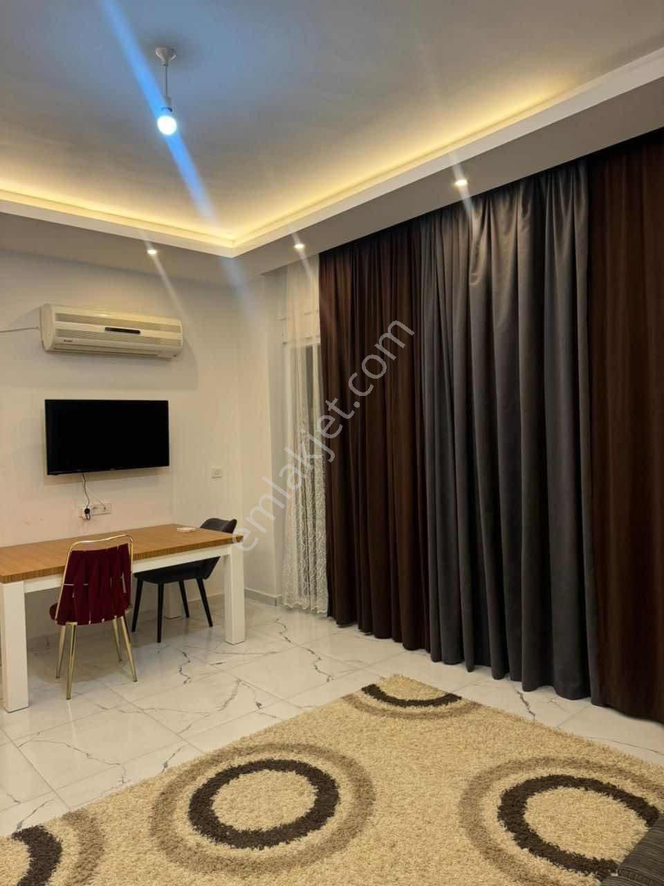 Alanya Kargıcak Satılık 1+1 Deniz Manzaralı Full Eşyalı Daire! - Görsel 2