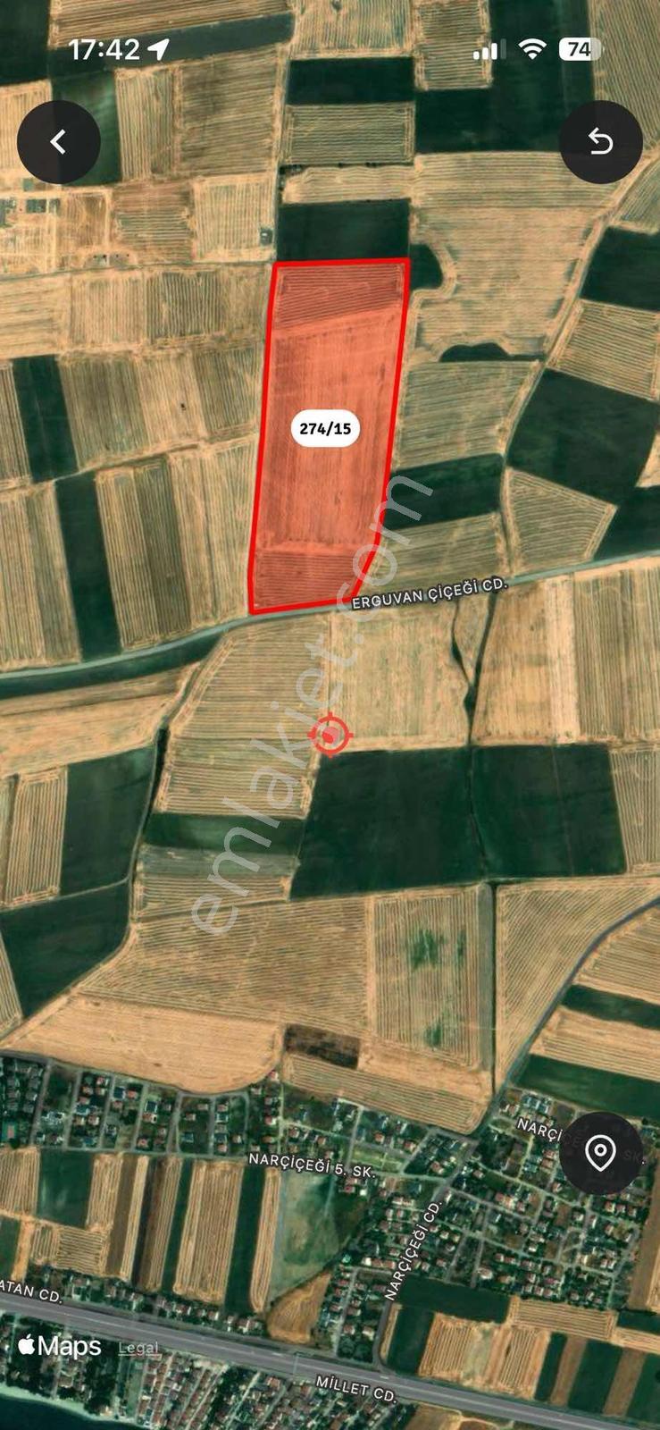 Tekirdağ Marmarereğlisi Çeşmeli De Full Deniz Manzaralı