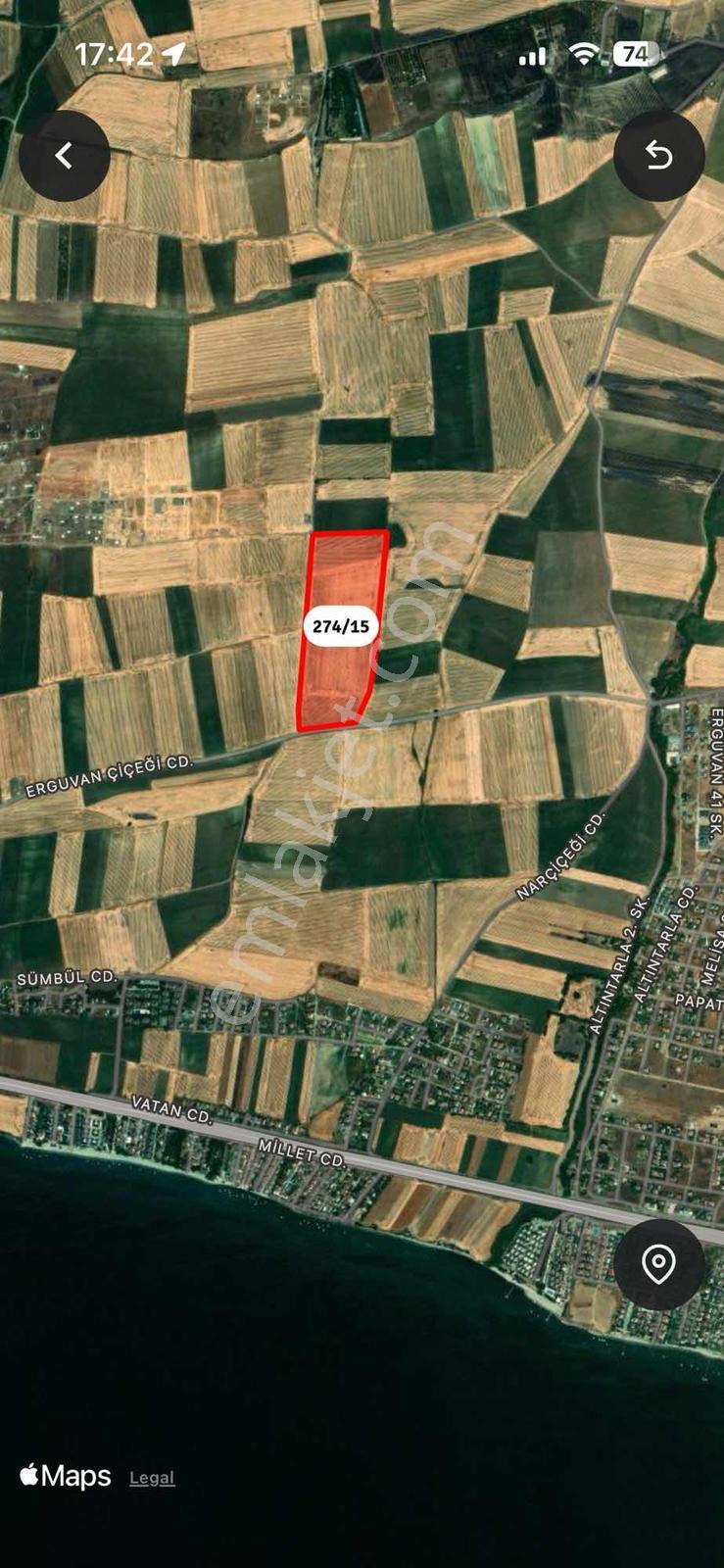 Tekirdağ Marmarereğlisi Çeşmeli De Full Deniz Manzaralı - Görsel 3