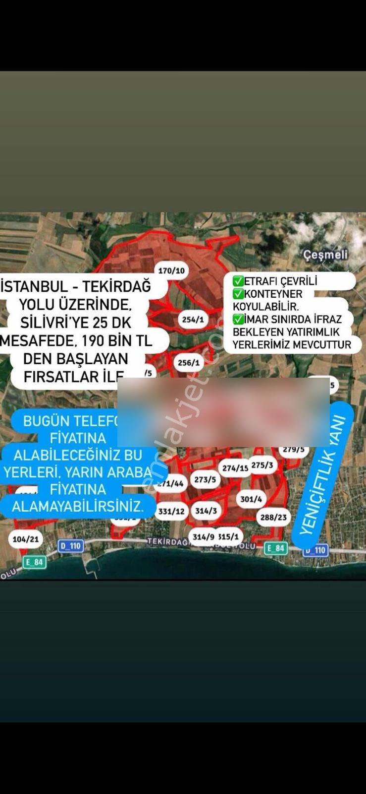 Tekirdağ Marmarereğlisi Çeşmeli Mahallesi - Görsel 3