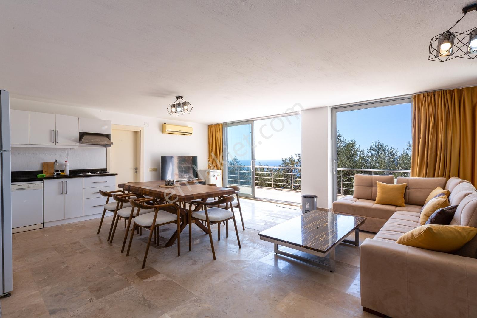 Kalkan Kızıltaşta Deniz Manzaralı 6+1 Lüks Villa - Görsel 29