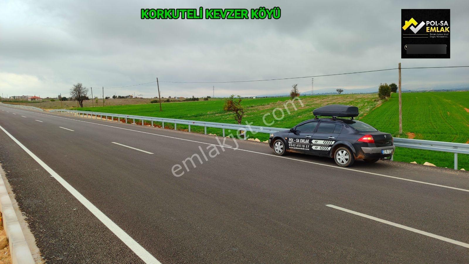 Korkuteli Kevzer Köyü Satılık 14.715m2 Tarla Resmi Yol Var - Görsel 17
