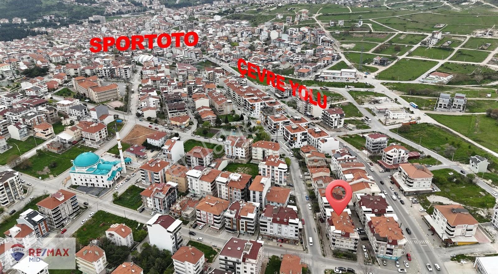 Remax Mid'den Spor Toto Yakını Satılık Site İçi 3+1 Daire