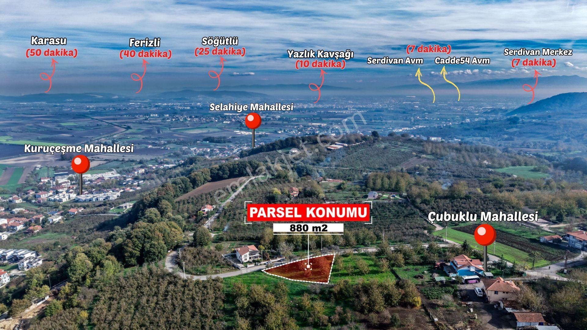 Serdivan Çubuklu Da Satılık Arsa - Görsel 2