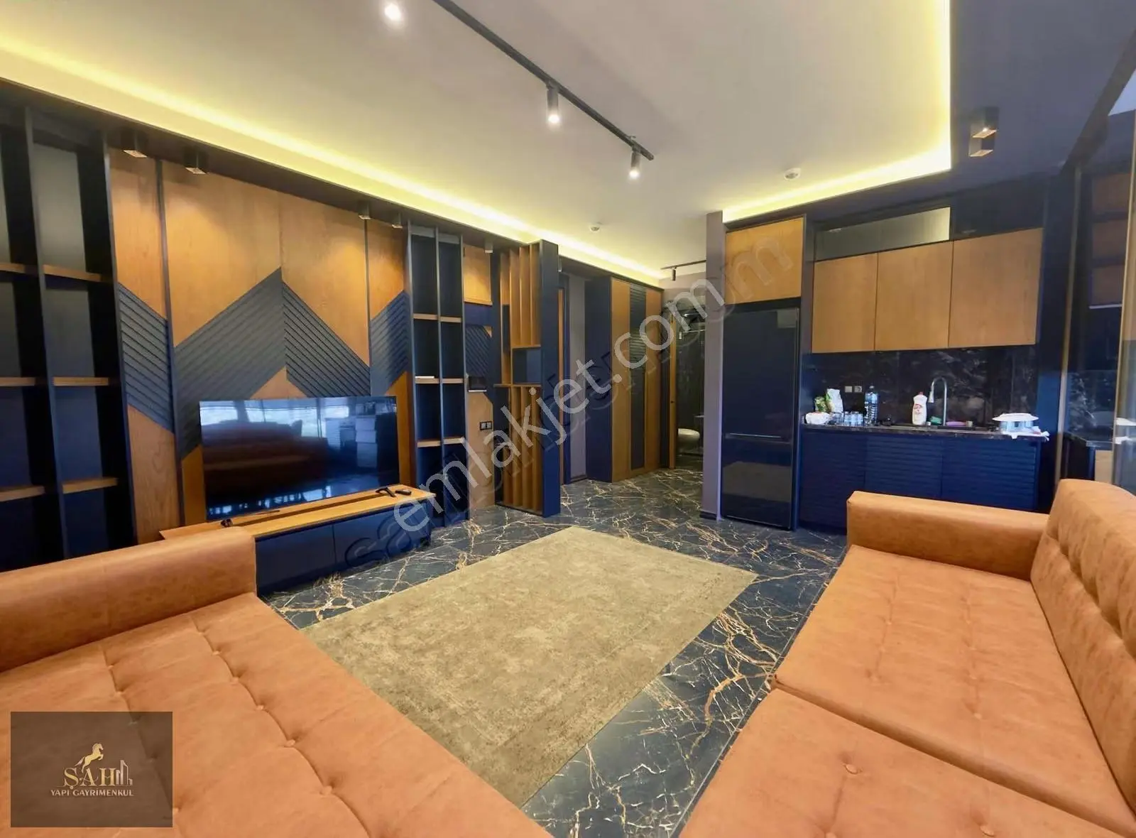 Şah Yapı'dan Ultra Lüks Konseptli 1+1 Eşyalı Kiralık Daire - Görsel 5