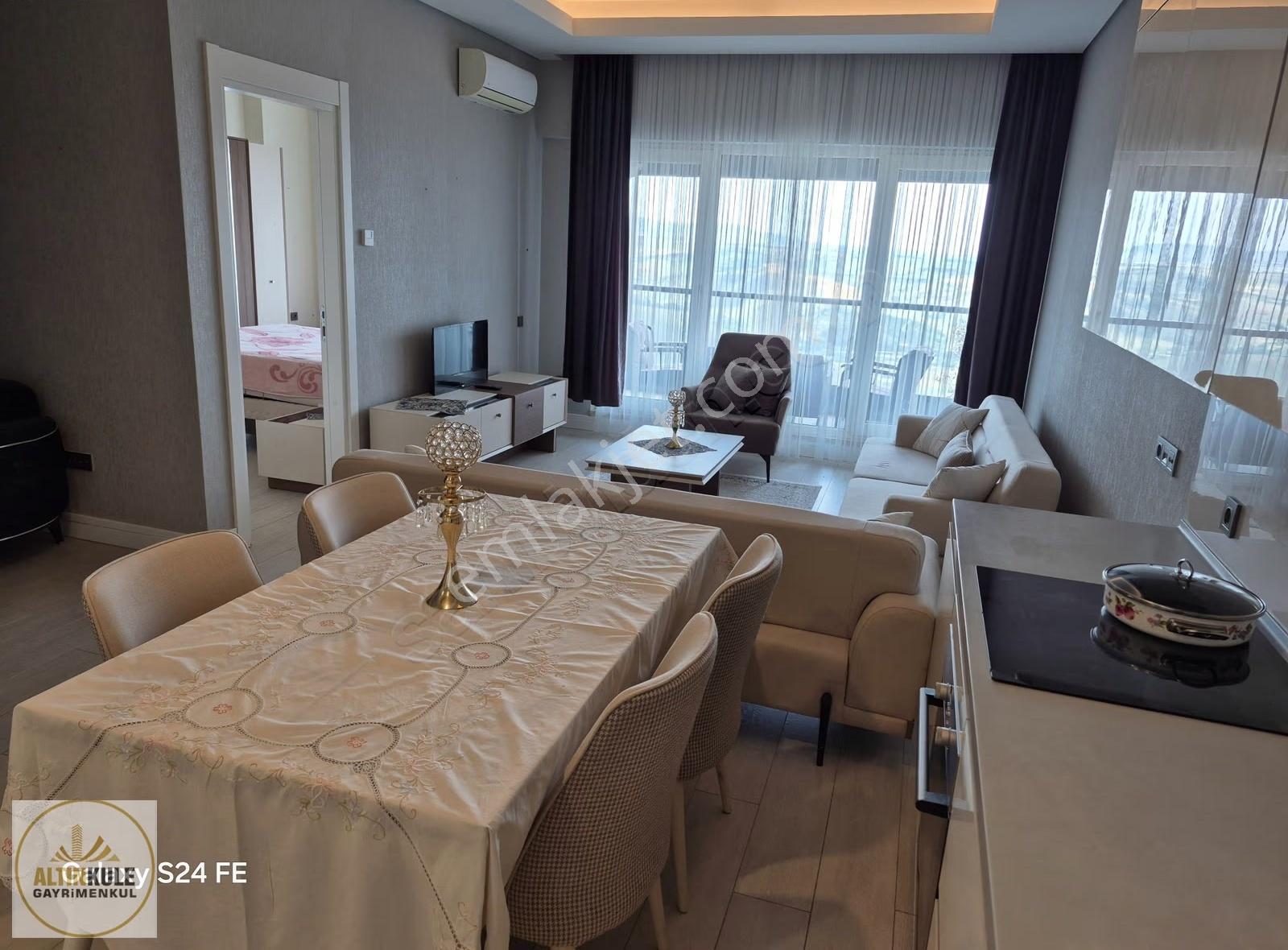 Altınkule'den Sinpaş Marina'da Kiralık Eşyalı Lüks 1+1 Daire - Görsel 6