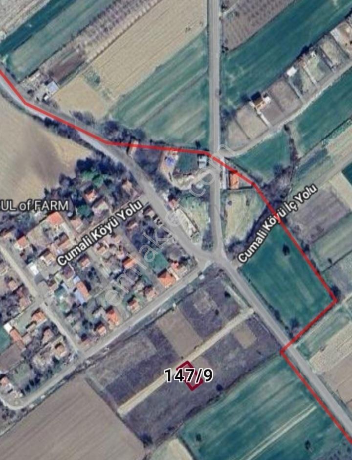 Ç.kale Gelibolu Cumalı Köyü Deniz Manzaralı, 2 Kat Konut İmarlı - Görsel 2