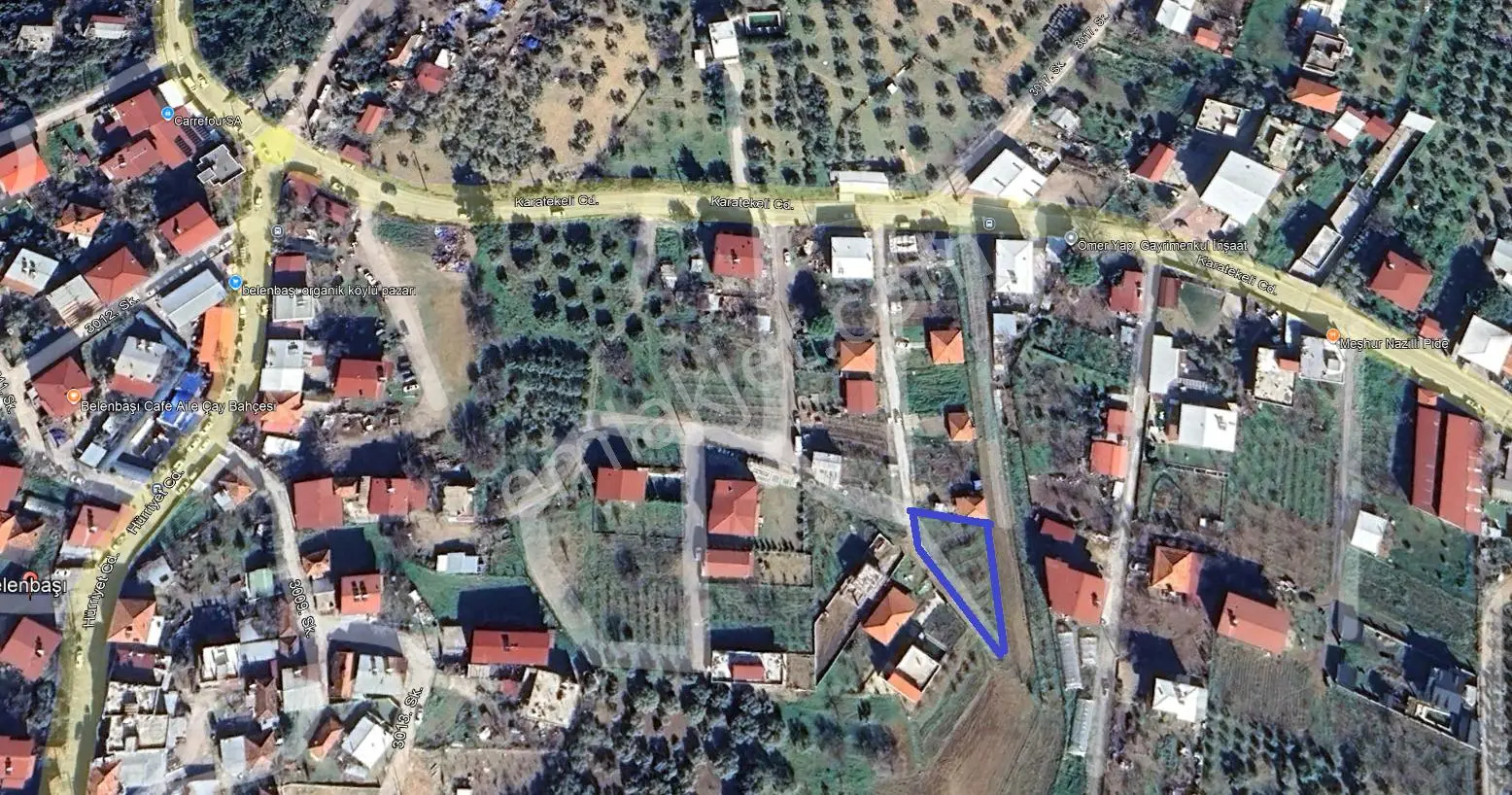 Buca Belenbaşı Mahallesi Merkezde 585 M2 Satılık Arsa