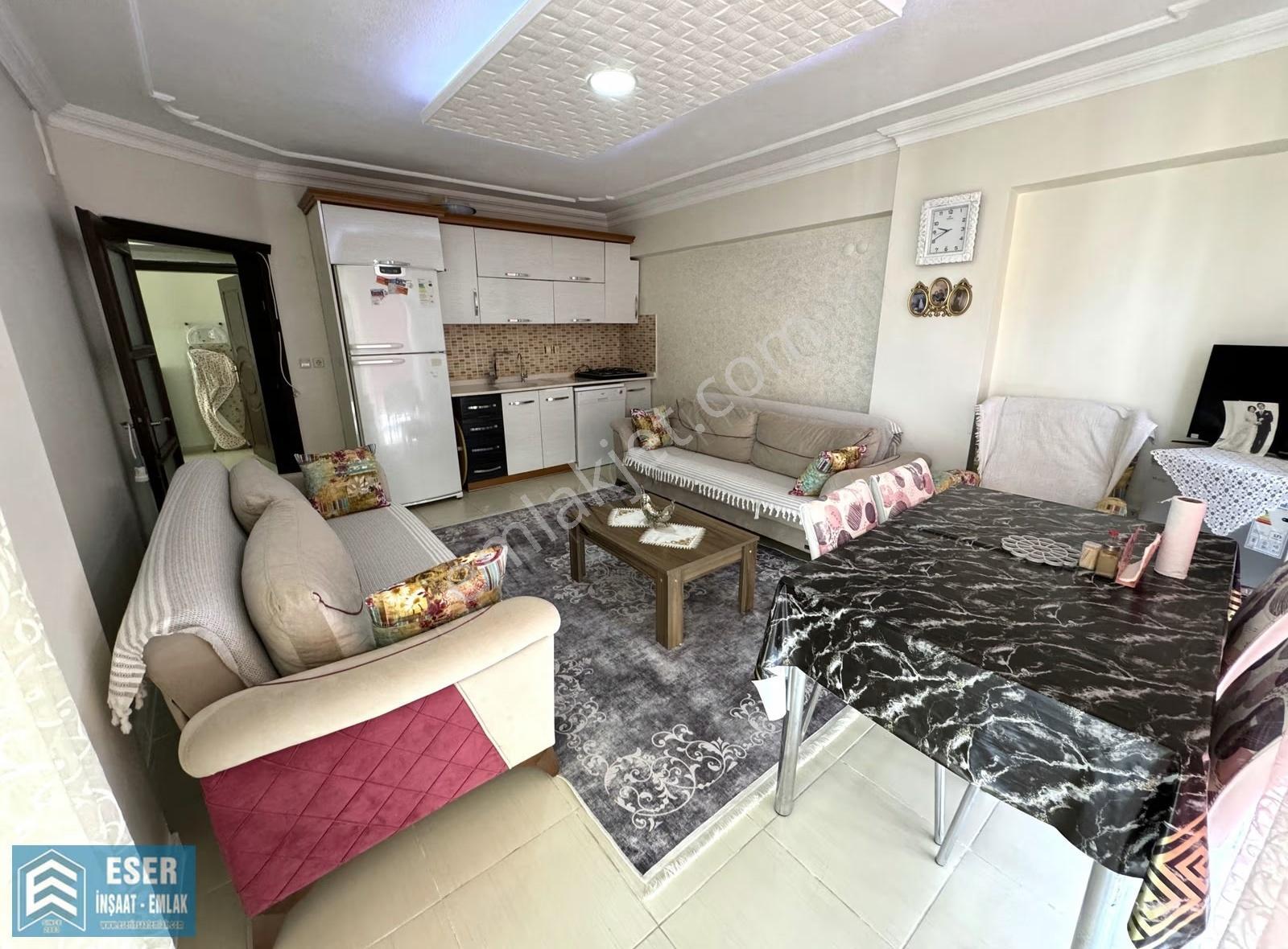 Didim Şehir Merkezinde Ön Cephe Geniş Balkonlu 2+1 Eşyalı Daire - Görsel 17