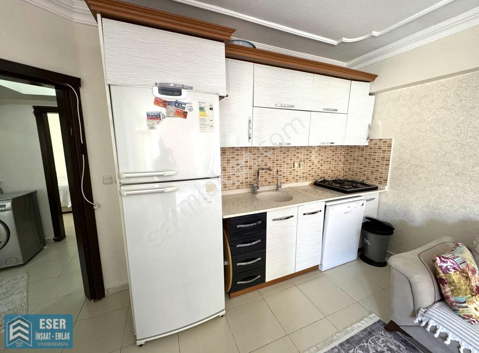 Didim Şehir Merkezinde Ön Cephe Geniş Balkonlu 2+1 Eşyalı Daire - Görsel 32