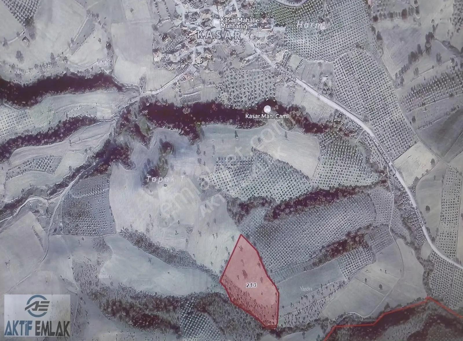 Aktif Emlak'tan Manisa Kasar'da Satılık 15.000 M2 Tarla - Görsel 5