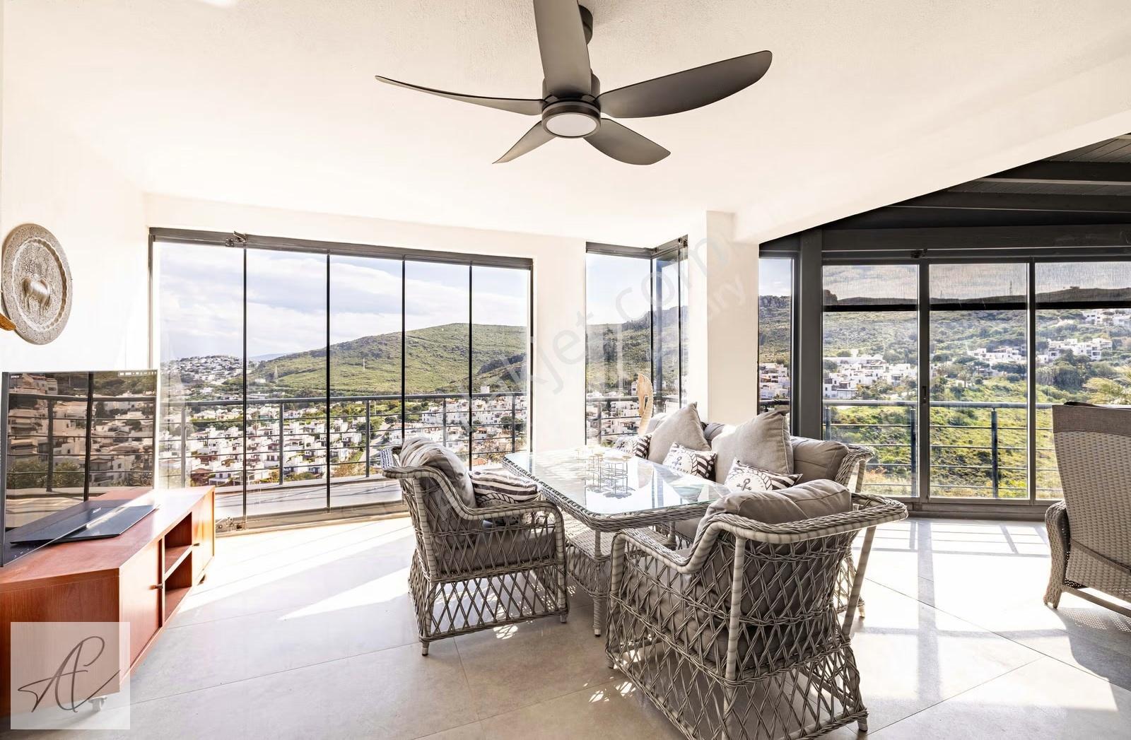 Bodrum Kargı Koyu'nda Muhteşem Manzaraya Sahip Tripleks Villa - Görsel 10