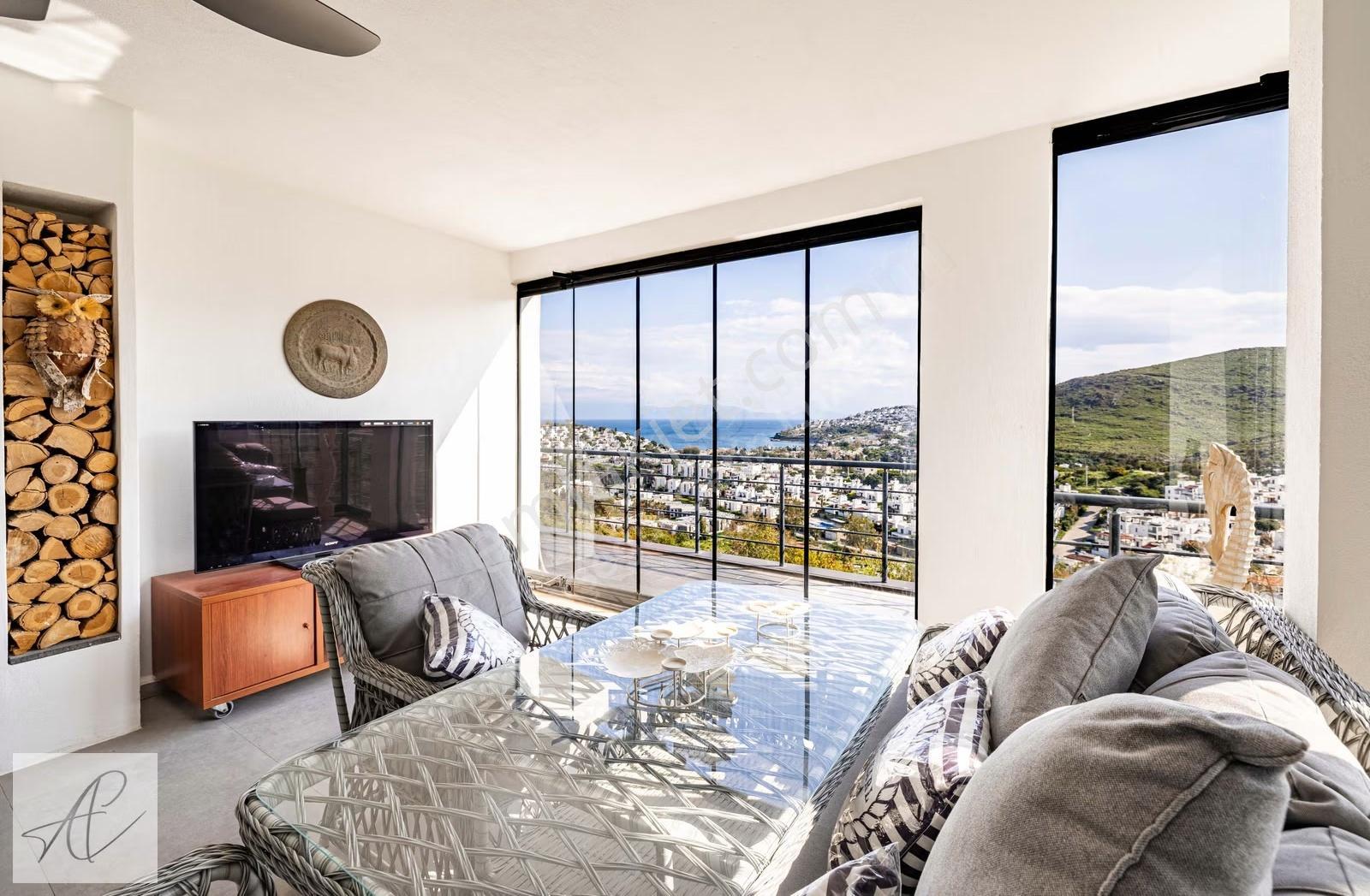 Bodrum Kargı Koyu'nda Muhteşem Manzaraya Sahip Tripleks Villa - Görsel 21