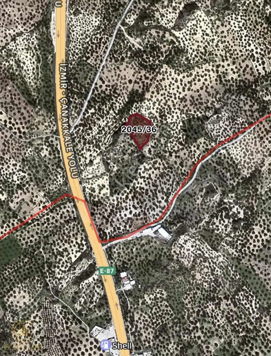 Gözde Life'tan Yenişakranda Çanakkale Yoluna Yakın Satılık Tarla - Görsel 3