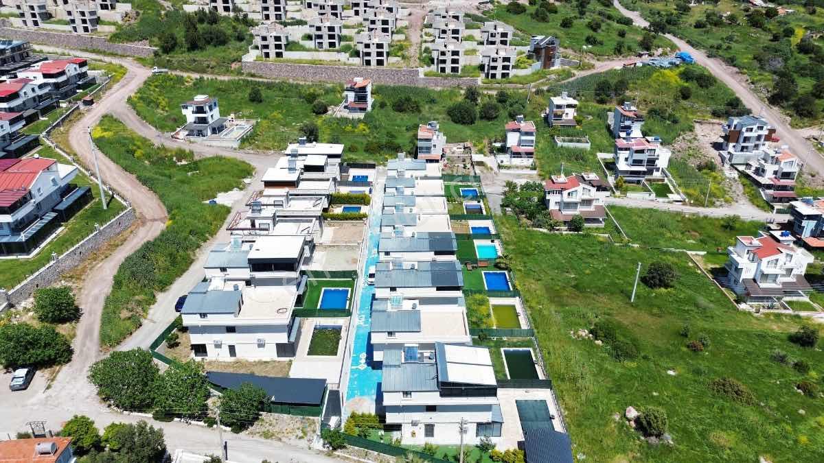 Çandarlı Panorama Villalarında Özel Havuzlu Lüks Dubleks Villa - Görsel 3