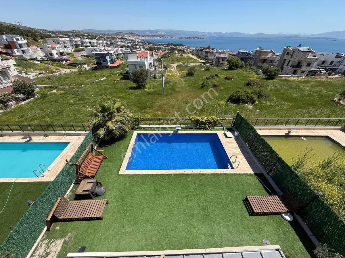Çandarlı Panorama Villalarında Özel Havuzlu Lüks Dubleks Villa - Görsel 23