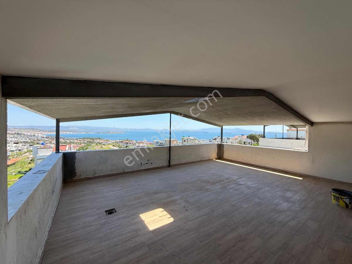 Çandarlı Panorama Villalarında Özel Havuzlu Lüks Dubleks Villa - Görsel 18