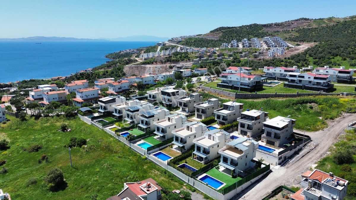 Çandarlı Panorama Villalarında Özel Havuzlu Lüks Dubleks Villa - Görsel 4