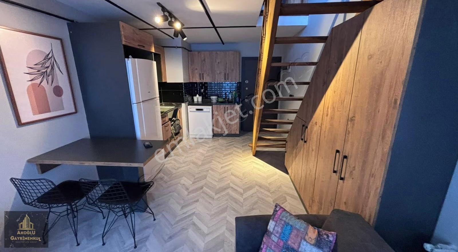 Loft40'da Panoramik Deniz Manzaralı Eşyalı Kiracılı Satılık Loft - Görsel 19