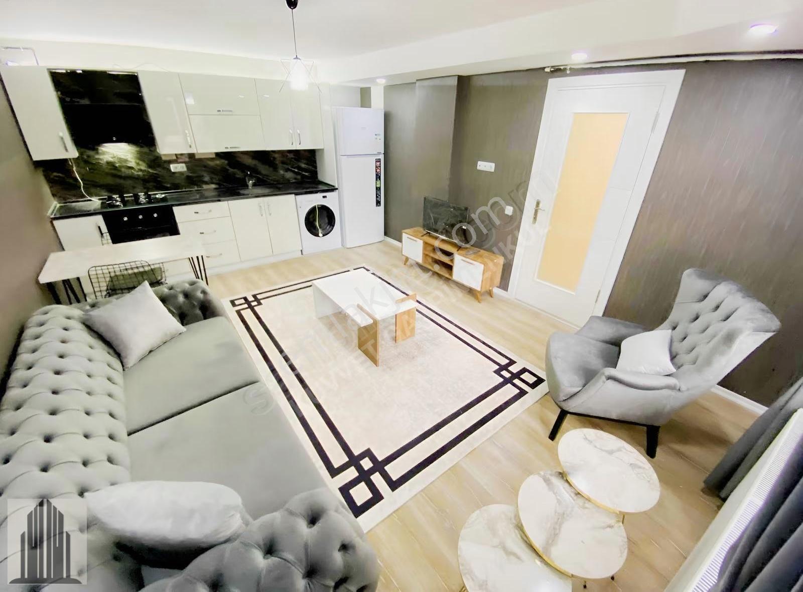 Kuvvet'ten Aile Binasında Çok Geniş Lüks Kiralık 1+1 Daire !!! - Görsel 21