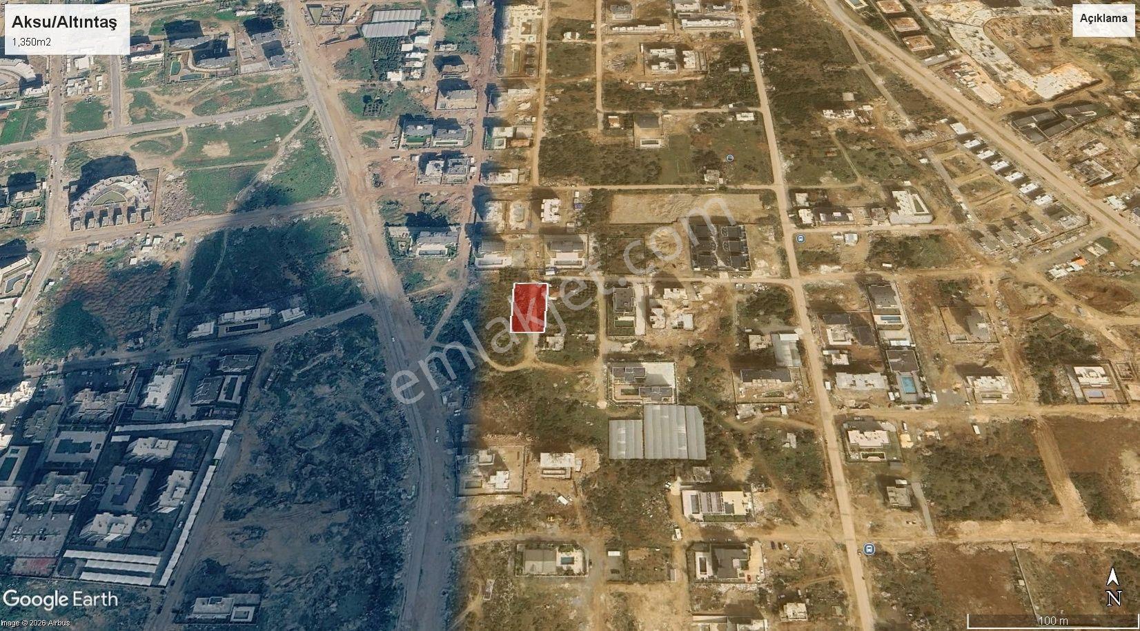 Altıntaşta Gelişme Konut Alanında 1350m2 İmarlı Arsa Fırsatı