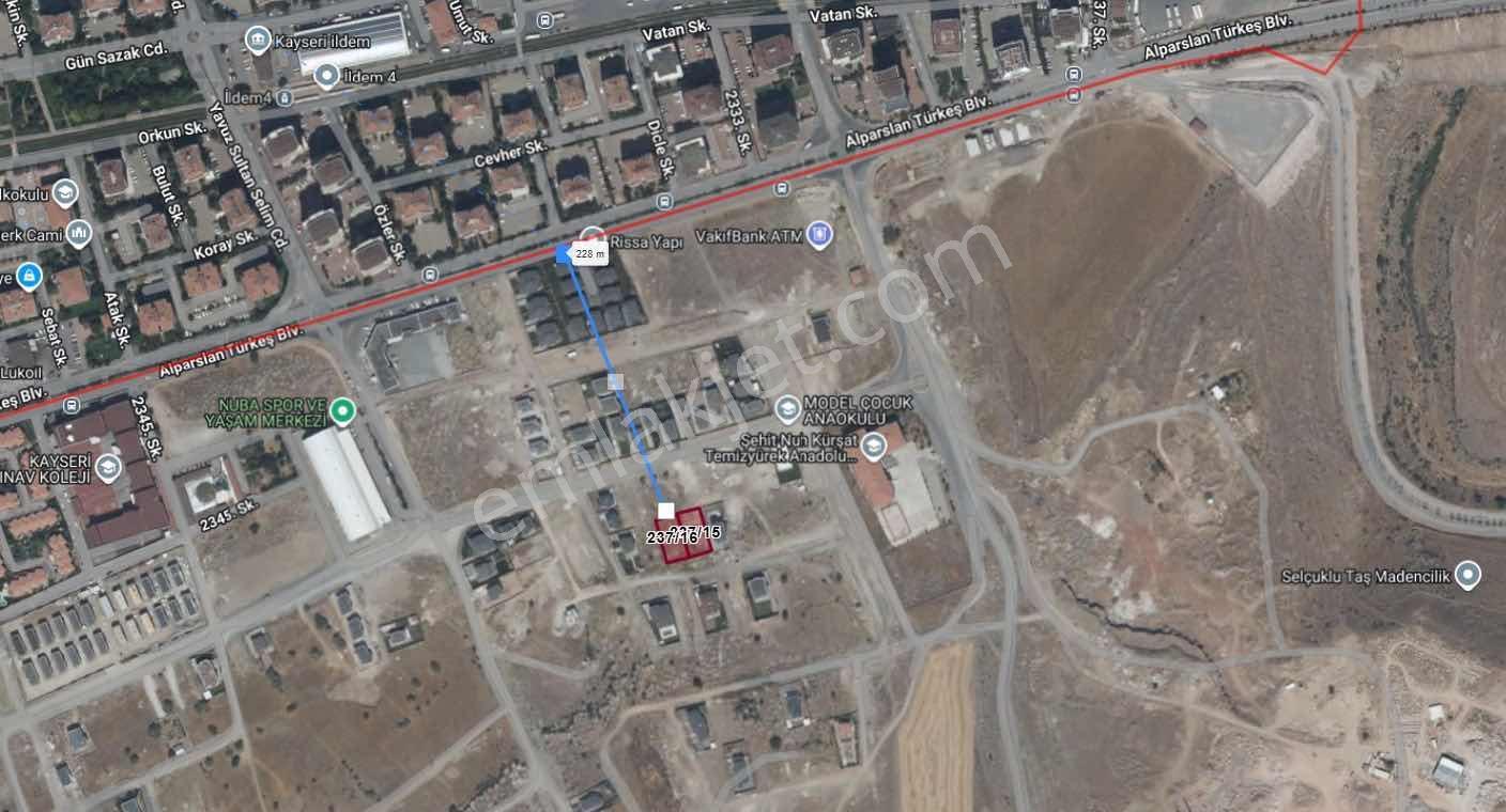 İldem Karşısı Mükemmel Konumlu 2 Adet Satılık Villa Parseli - Görsel 6